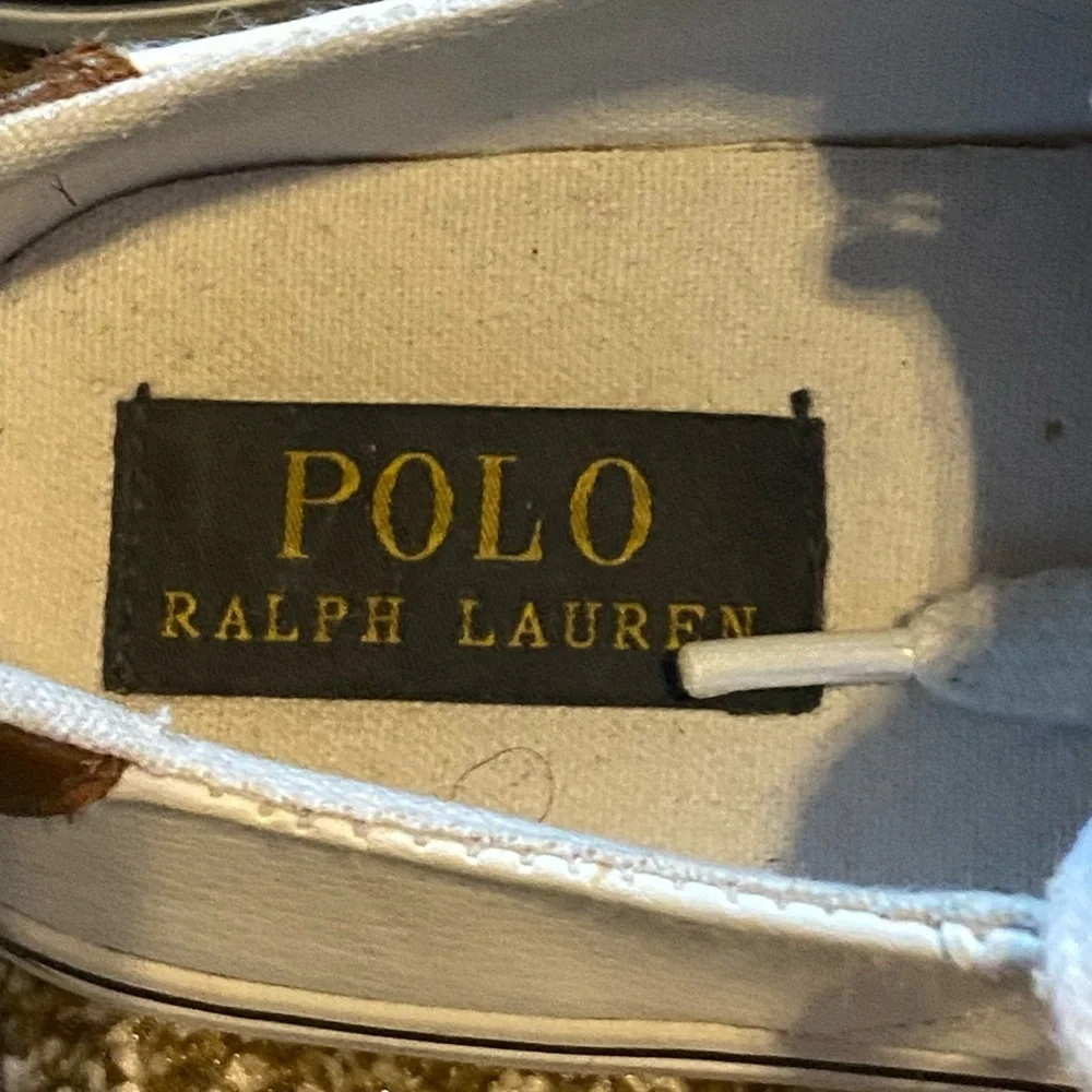Polo by Ralph Lauren kids canvas shoes Sz 13